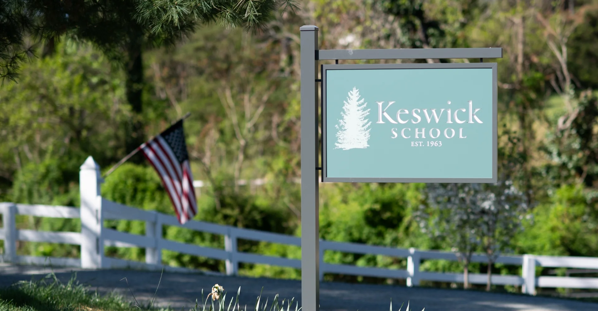 Keswick School outdoor sign